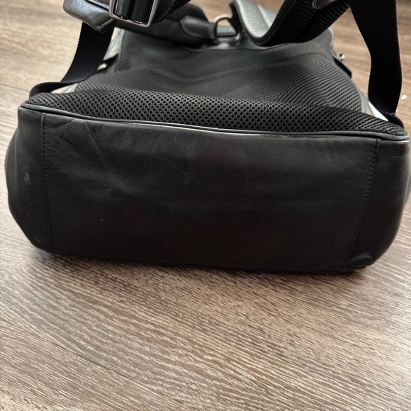 Coach Black Leather Backpack main image 9